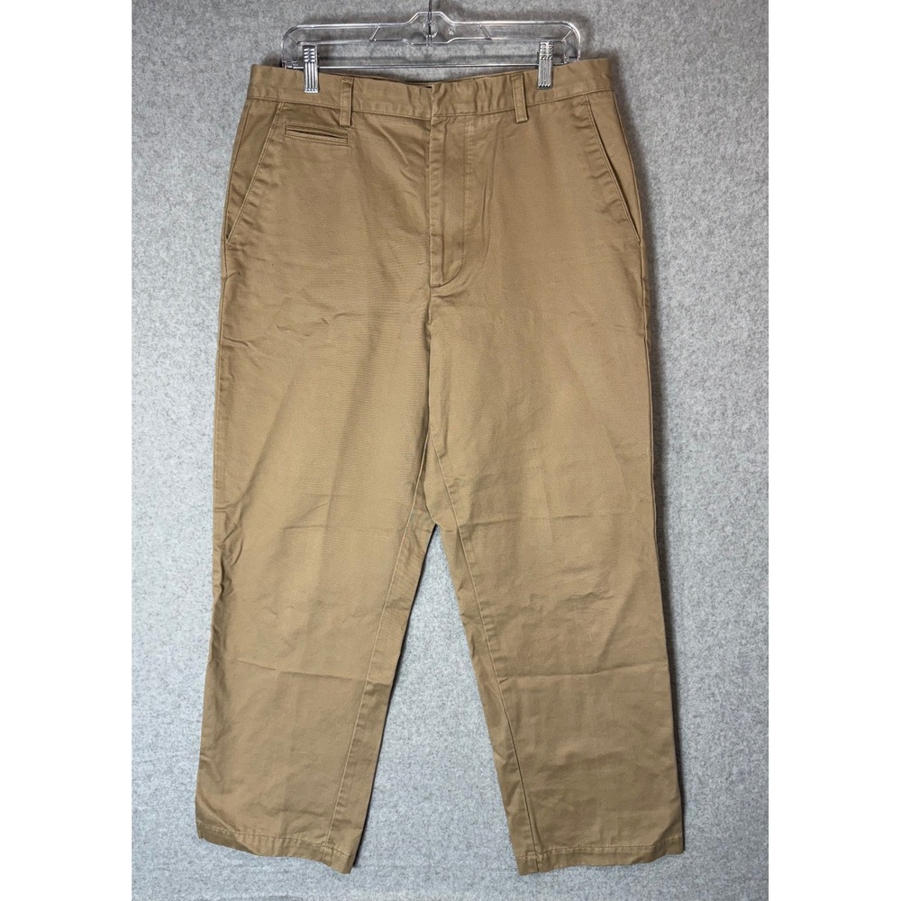 Dockers D4 Relaxed Fit Golf Chino Pants Mens Khaki‎ Beige Size 34 X 30 Casual